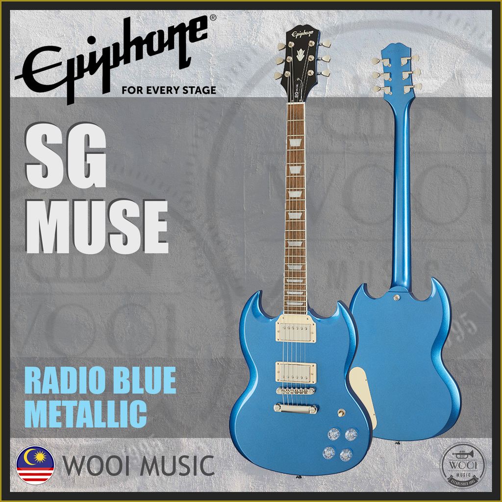SG MUSE RADIO BLUE COVER