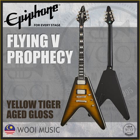FLYING V PROPHECY YELLOW TIGER COVER