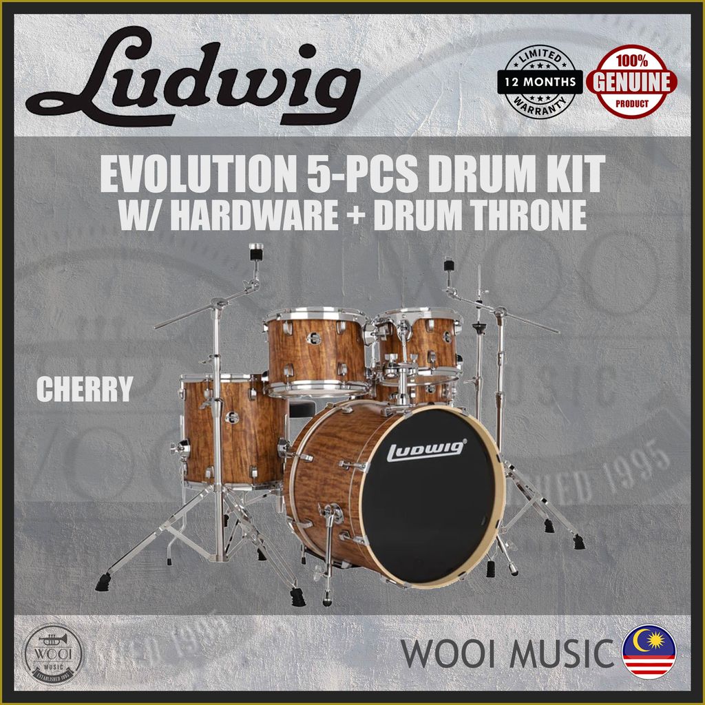 LUDWIG EVOLUTION CHERRY COVER