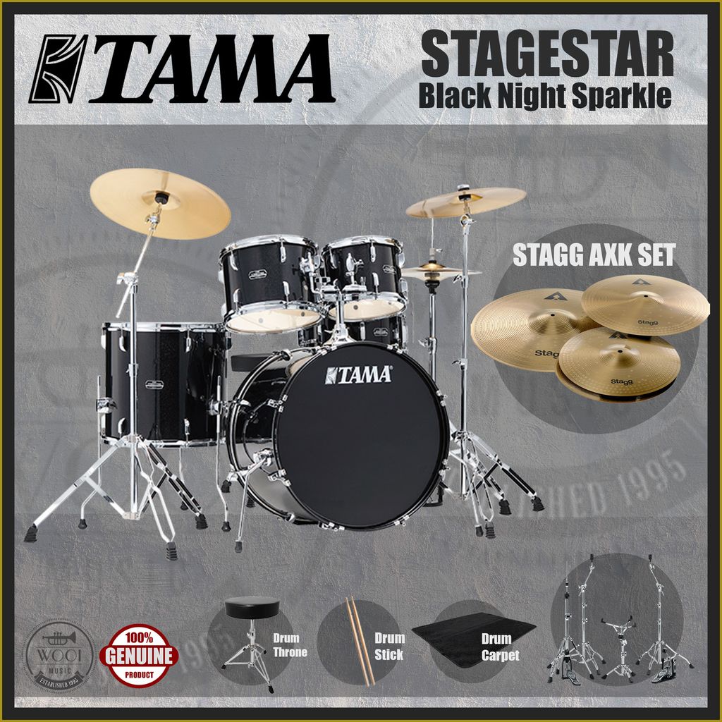 Tama Stagestar Stagg - Black Night Sparkle 