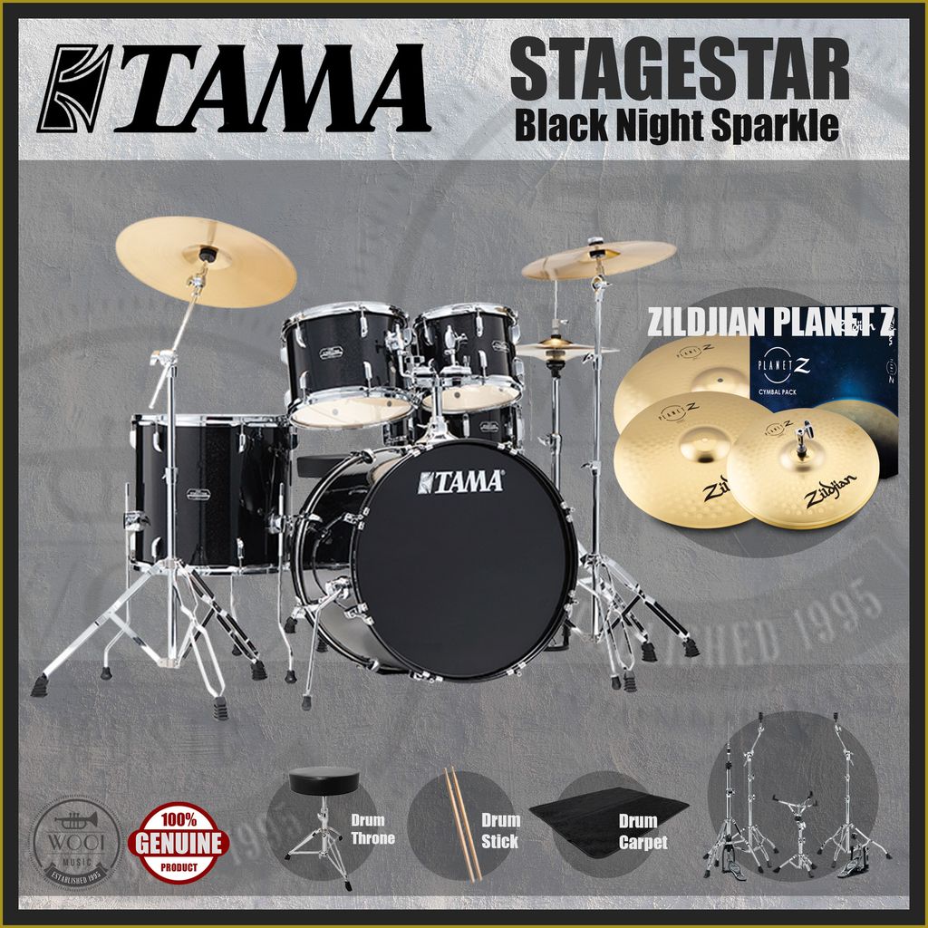 Tama Stagestar  Z - Black Night Sparkle 