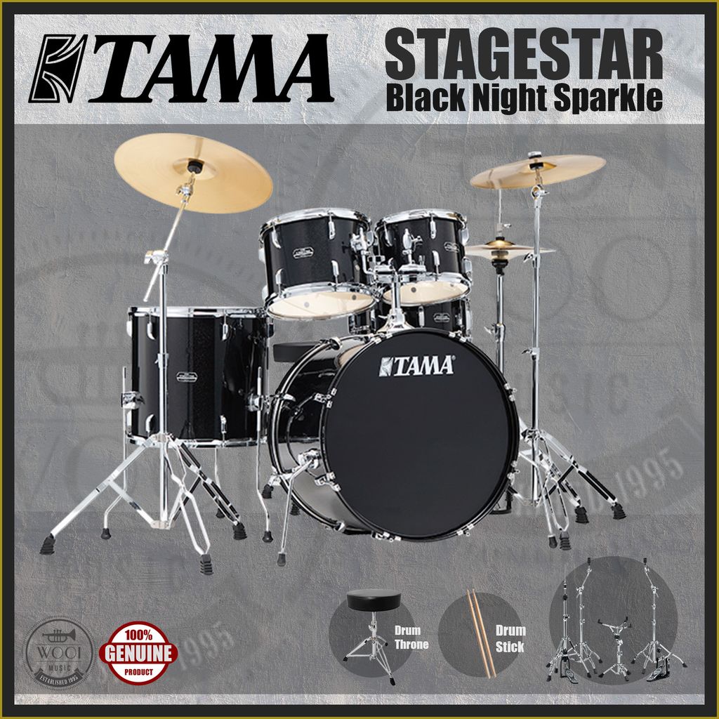 Tama Stagestar - Basic - Black Night Sparkle 