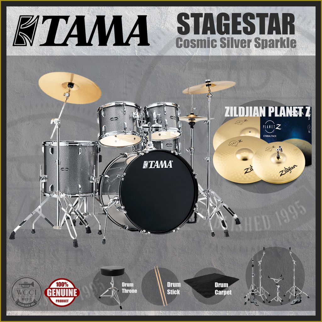 Tama Stagestar Z - Cosmic Silver Sparkle 