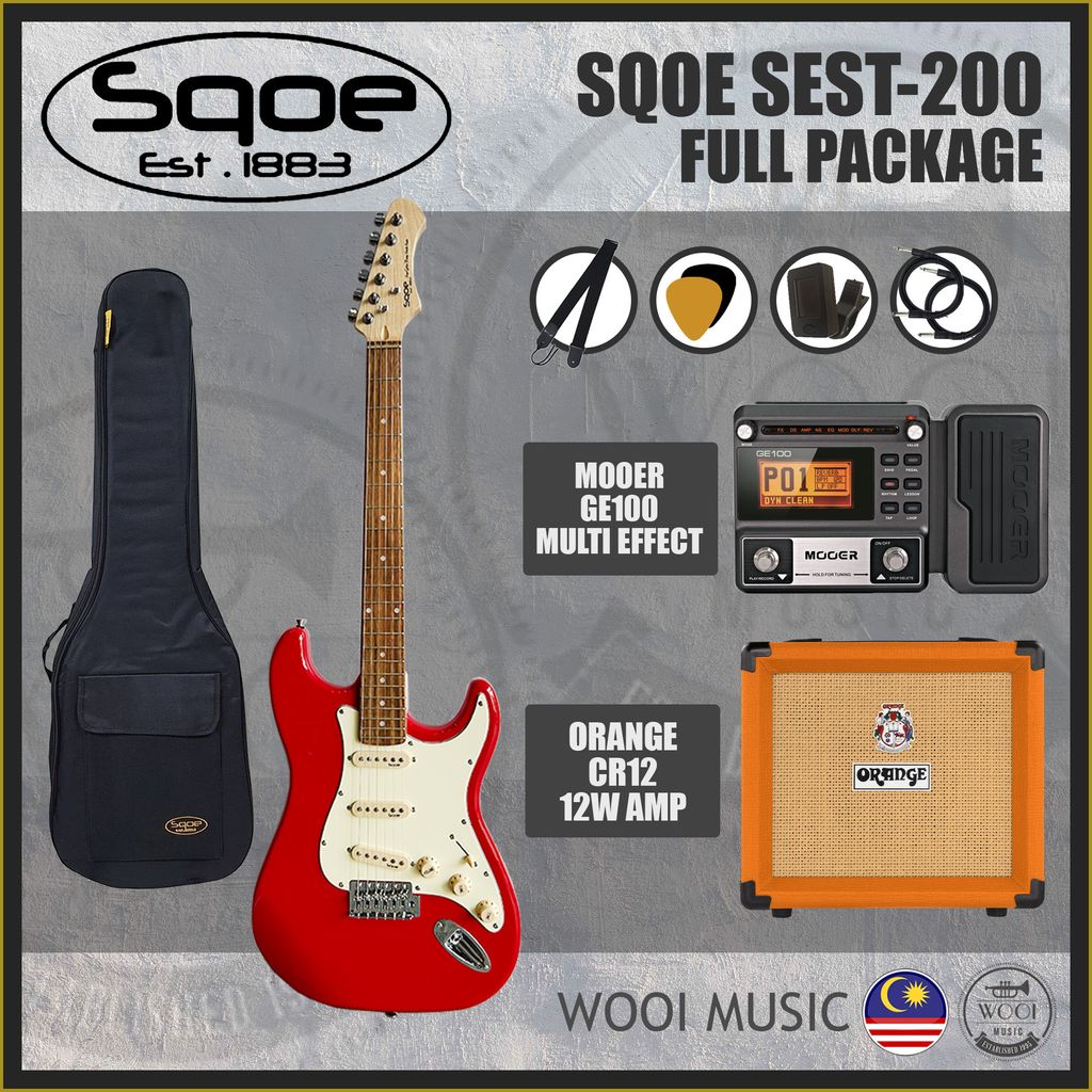 SQOE SEST200 FULL - RED 