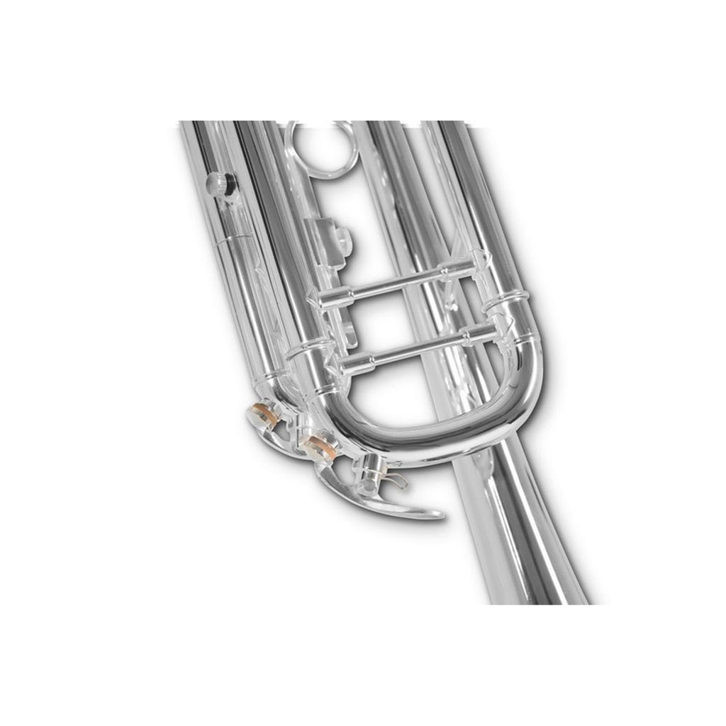 Bach by Conn Selmer TR501S Bb Trumpet - Silver - 4