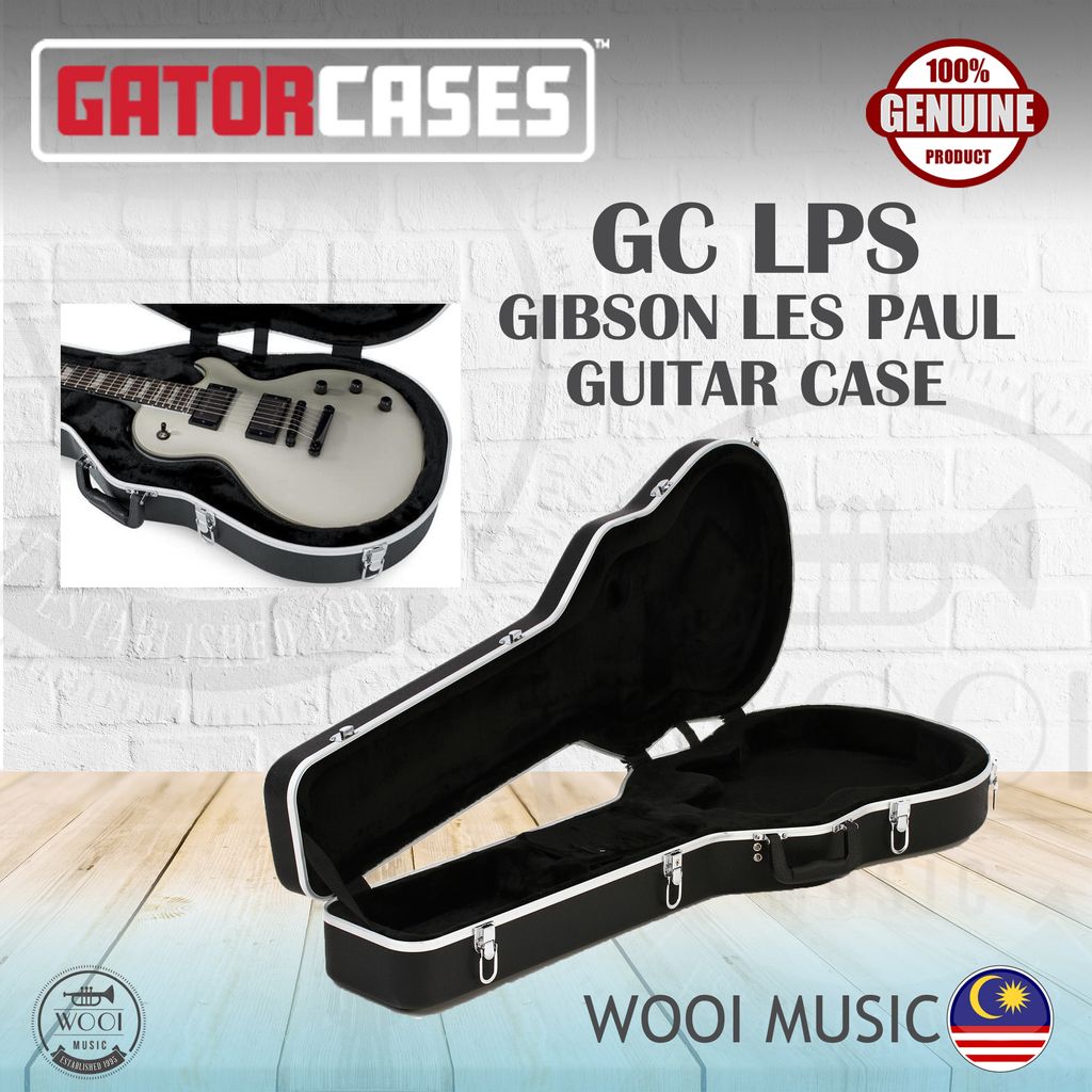 Gator GC-LPS GC Series Gibson Les Paul / Single Cut Guitar Deluxe Molded  Case – Wooi Music