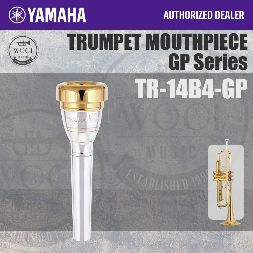 Yamaha TR-14B4-GP GP Series Trumpet Mouthpiece TR14B4GP - Gold