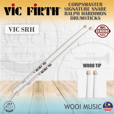 VIC FIRTH SRH Drum Sticks : : Musical Instruments
