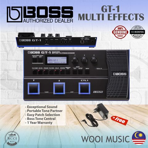 BOSS GT-1 MULTI EFFECT - CP