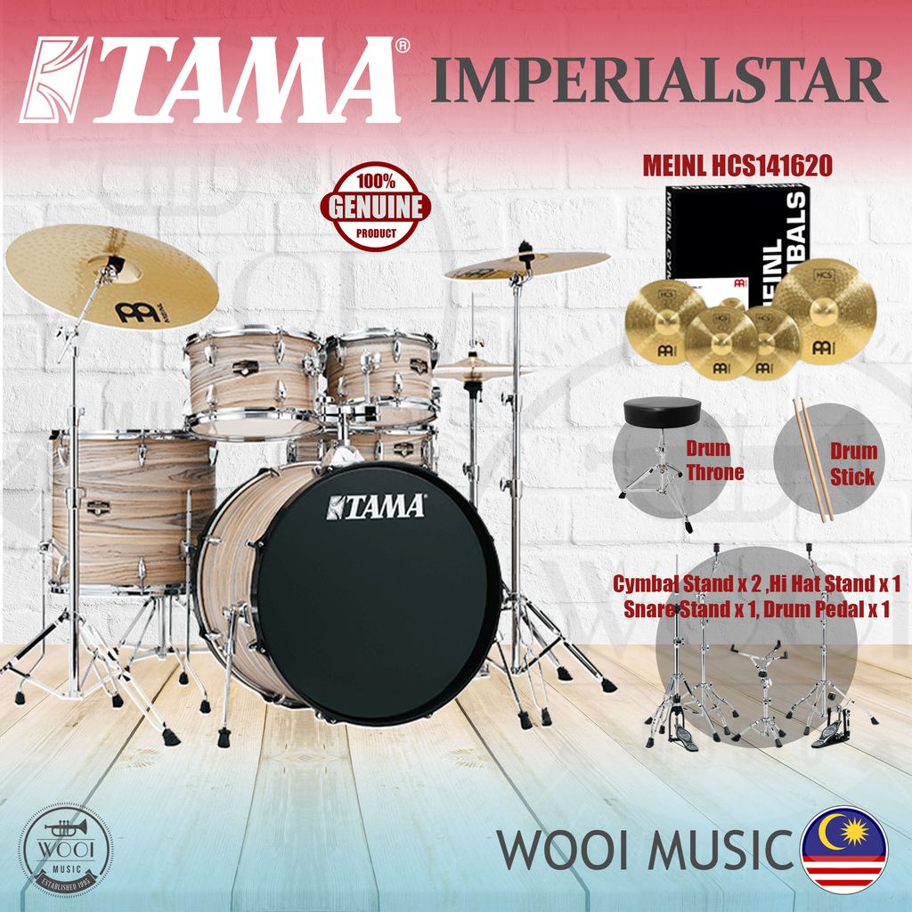 TAMA IMPERIALSTAR - MEINL - CP