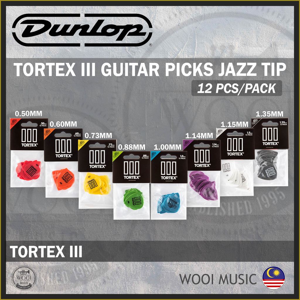 JIM DUNLOP PICK TORTEX III - CP