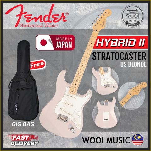 FENDER JAPAN HYBRID II - MAPLE-US BLONDE