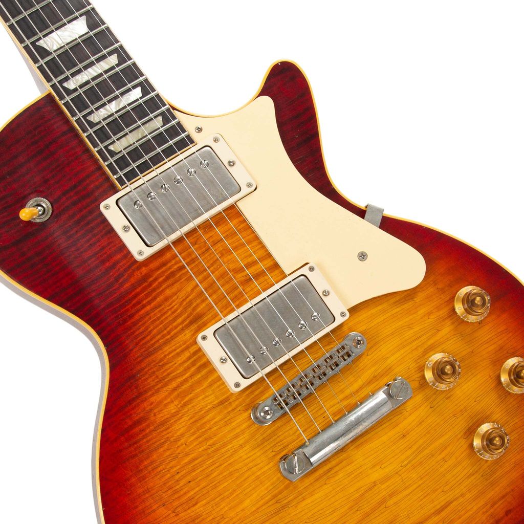 CCSC H150 Plain Top Dark Cherry Sunburst ARTISAN 3