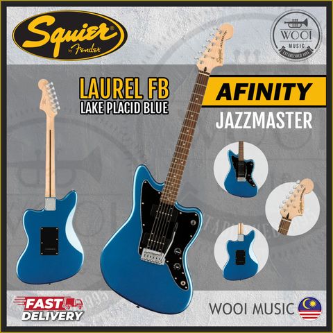Squier Affinity Jazzmaster - Laurel Fb - LAKE PLACID BLUE CP