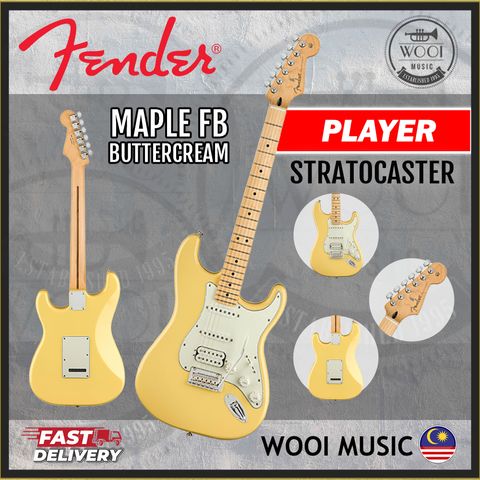 FEN PLAYER HSS - STRAT - BUTTERCREAM - CP