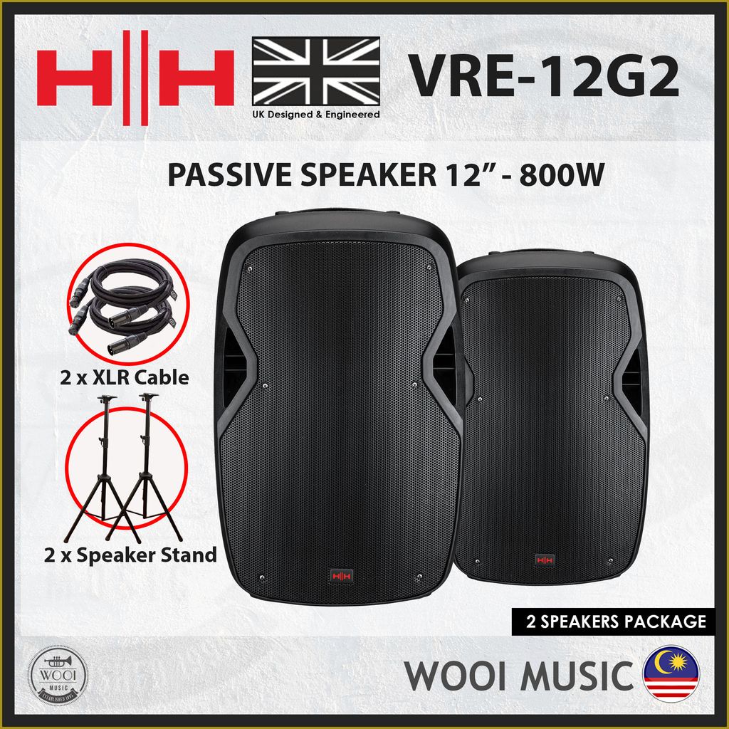 VRE-12G2 - 2 SPEAKERS PACKAGE - CP