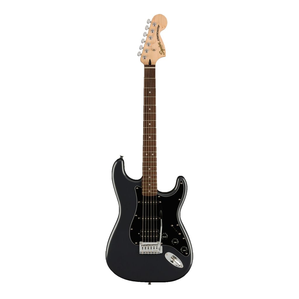 Squier Affinity-Charcoal Frost Black-HSS-Pack-1