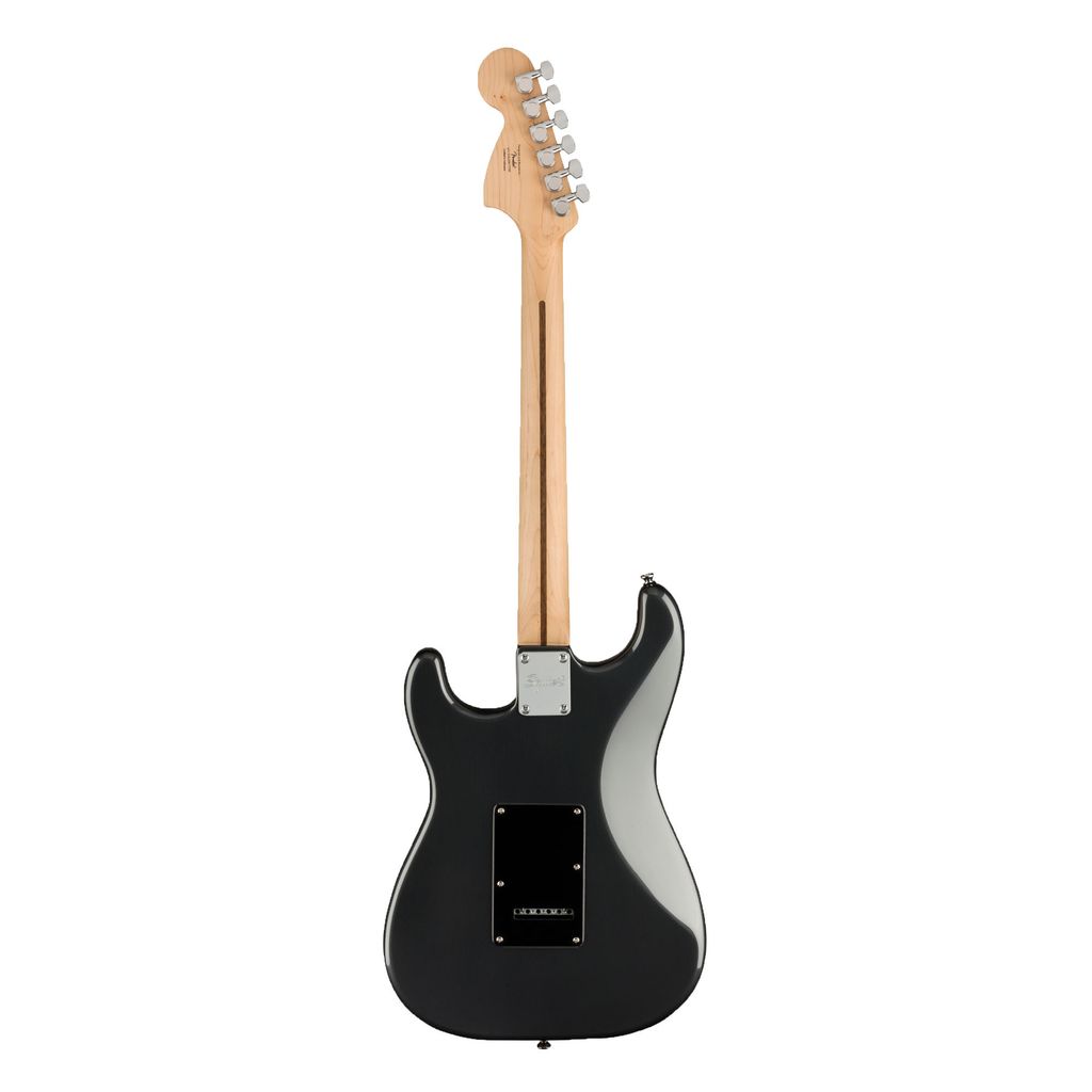 Squier Affinity-Charcoal Frost Black-HSS-Pack-2