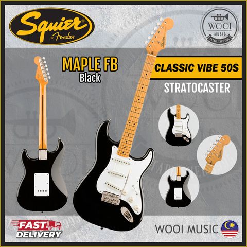 Squier Classic Vibe 50s - Black - cp
