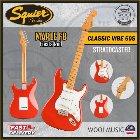 Squier Classic Vibe 50s - Fiesta Red - cp