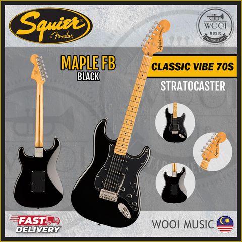 Squier Classic Vibe 70s - black - cp