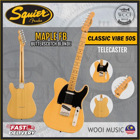 Squier Classic Vibe 50s - Tele - Butterscotch Blonde - CP