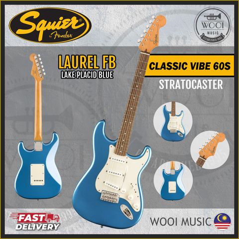 Squier Classic Vibe 60s - Stratocaster - Lake Placid Blue - CP
