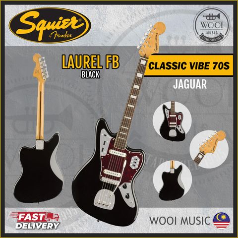 Squier Classic Vibe 70s - JAGUAR - BLACK