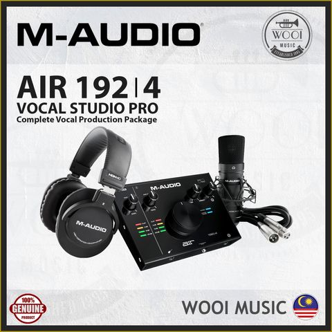 M-AUDIO AIR 192 4 - STUDIO PACK - CP