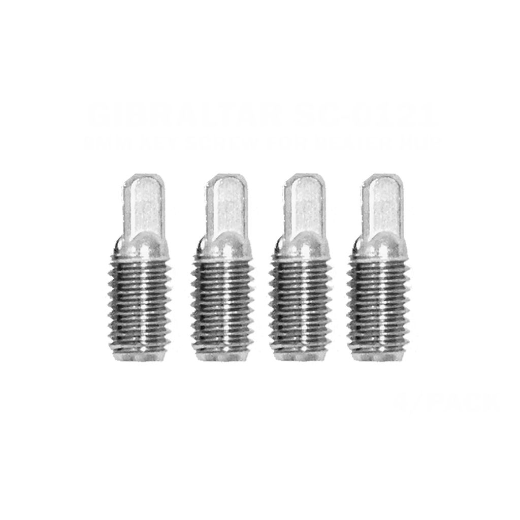 GIBRALTAR SC-0121 8MM KEY SCREW 4PC - 1