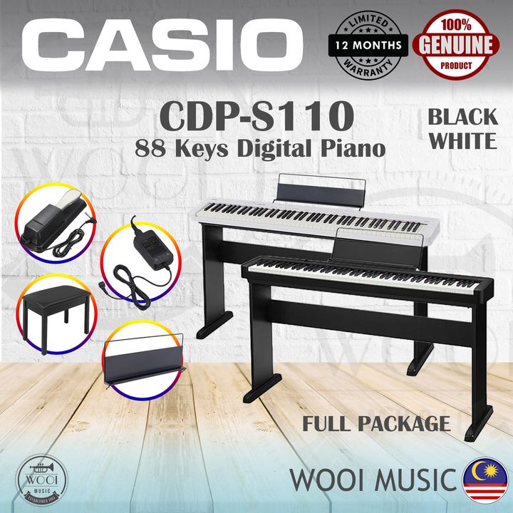 CDP-S110 - BK WH - FULL PACK