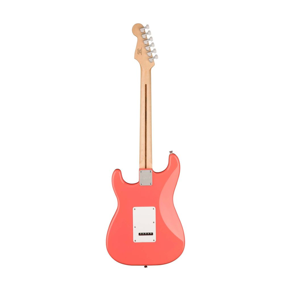 Squier Sonic Stratocaster HSS Electric Maple Fingerboard - Tahitian Coral - 2