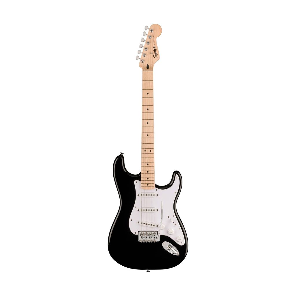 Squier Sonic Stratocaster Electric Guitar - Maple FB - Black - 1