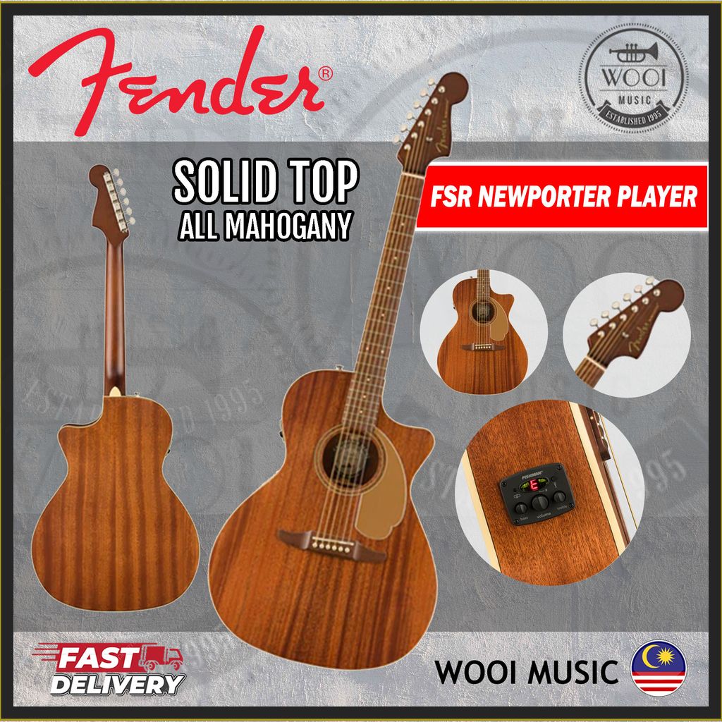 FENDER FSR NEWPORTER PLAYER - ALL MAHOGANY - CP