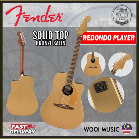 FENDER REDONDO PLAYER - BRONZE SATIN - CP