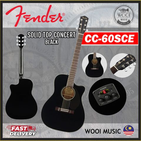 FENDER CC60SCE-BLACK-CP