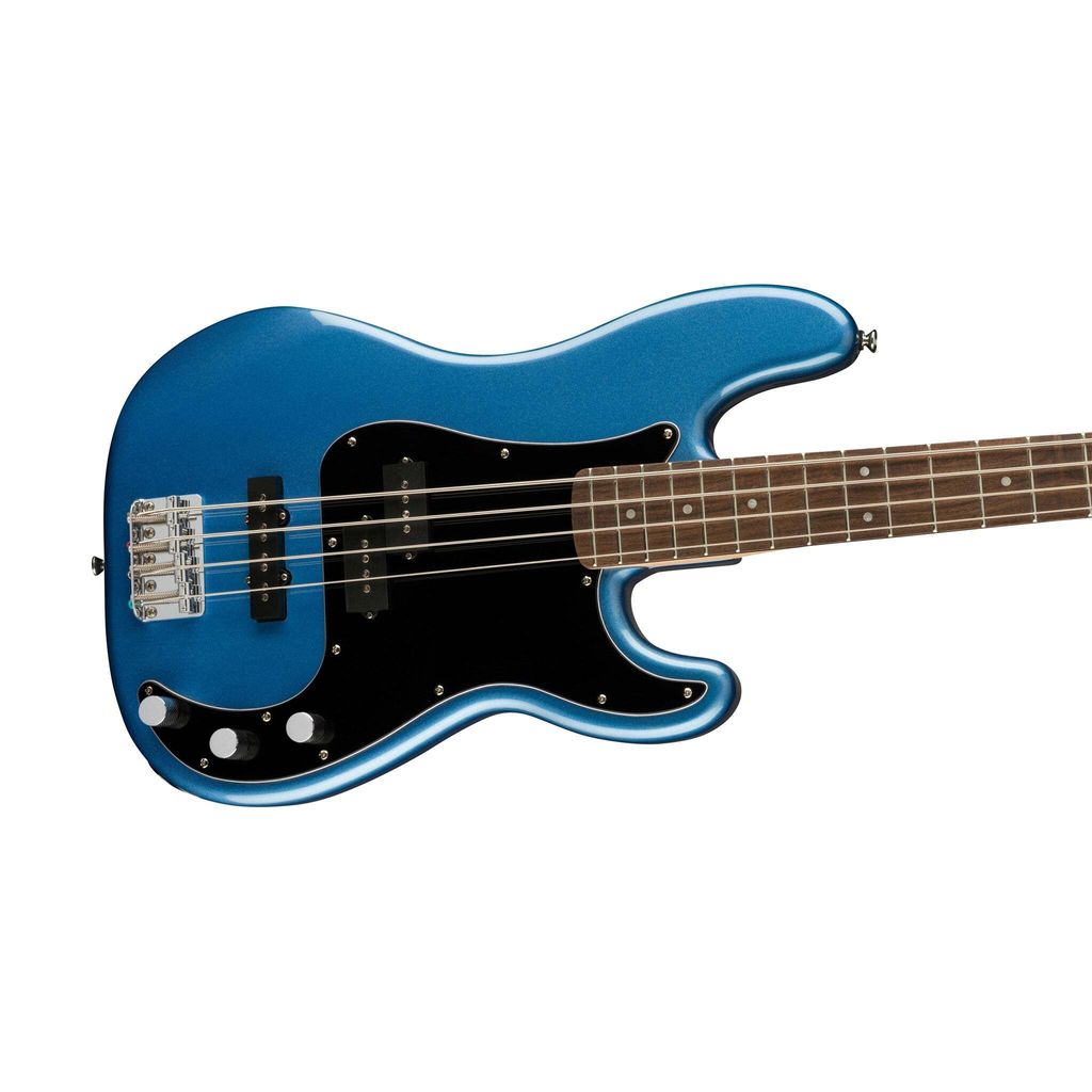 Squier Affinity Series Precision PJ Bass Guitar, Laurel FB, Lake Placid Blue-3