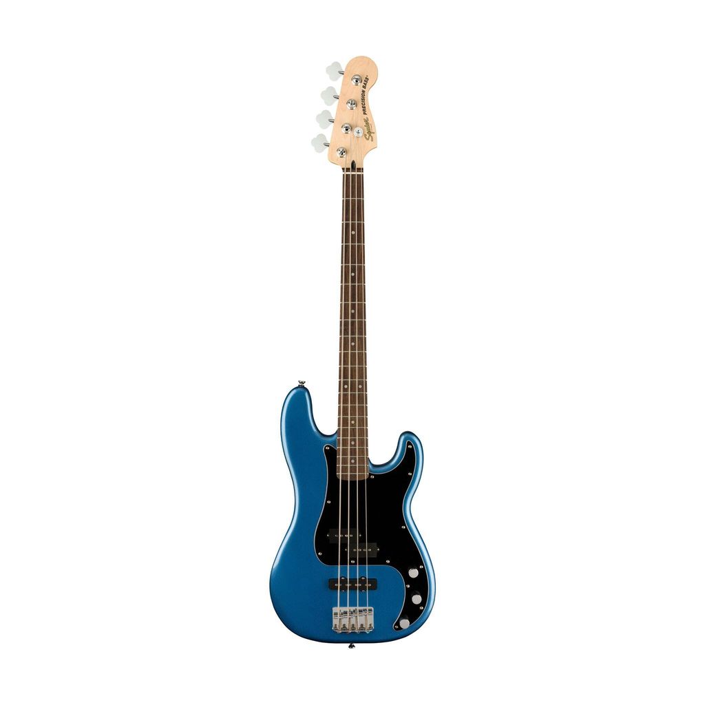 Squier Affinity Series Precision PJ Bass Guitar, Laurel FB, Lake Placid Blue-1