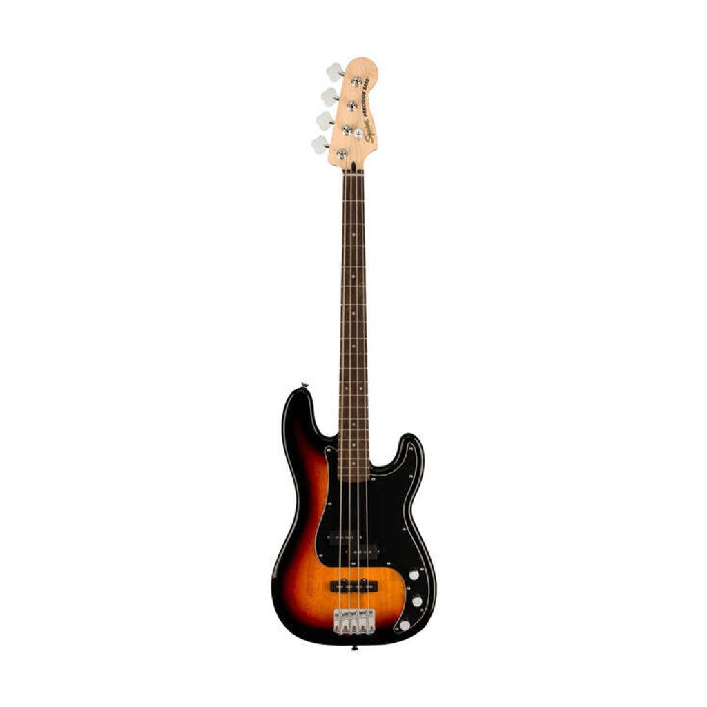 Squier Affinity Series PJ Bass Guitar Pack, Laurel FB, 3-color Sunburst-3