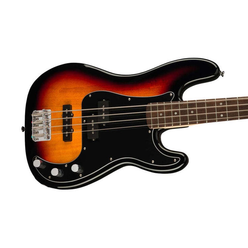 Squier Affinity Series PJ Bass Guitar Pack, Laurel FB, 3-color Sunburst-7