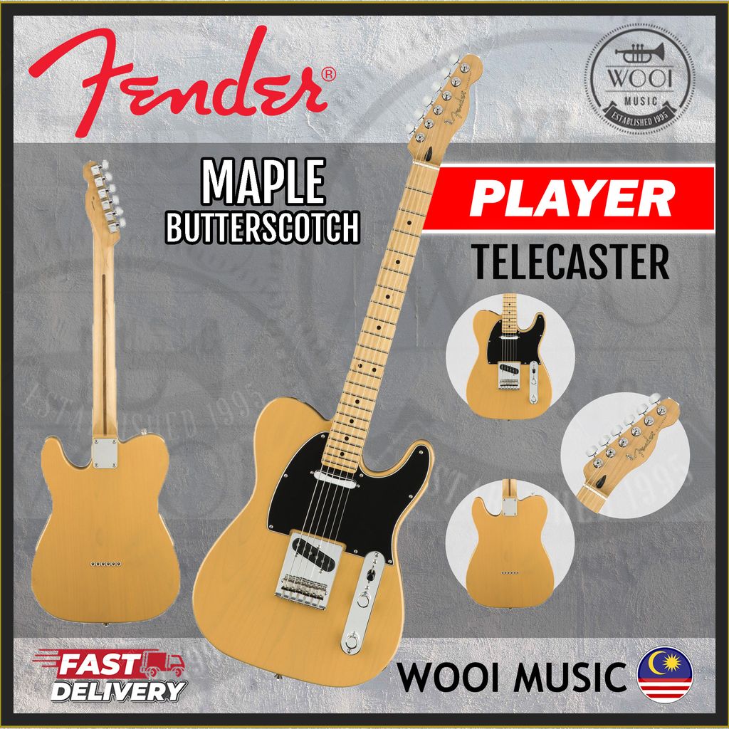 FENDER PLAYER TELE - MAPLE FB - BUTTERSCOTCH - CP