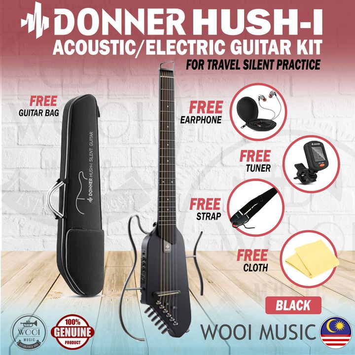 Donner Hush - Black -new