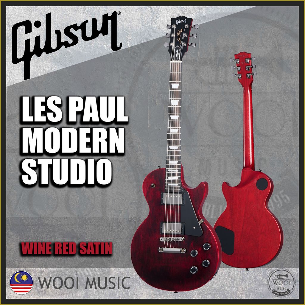 GIBSON-LES PAUL MODERN STUDIO - WINE RED - CP