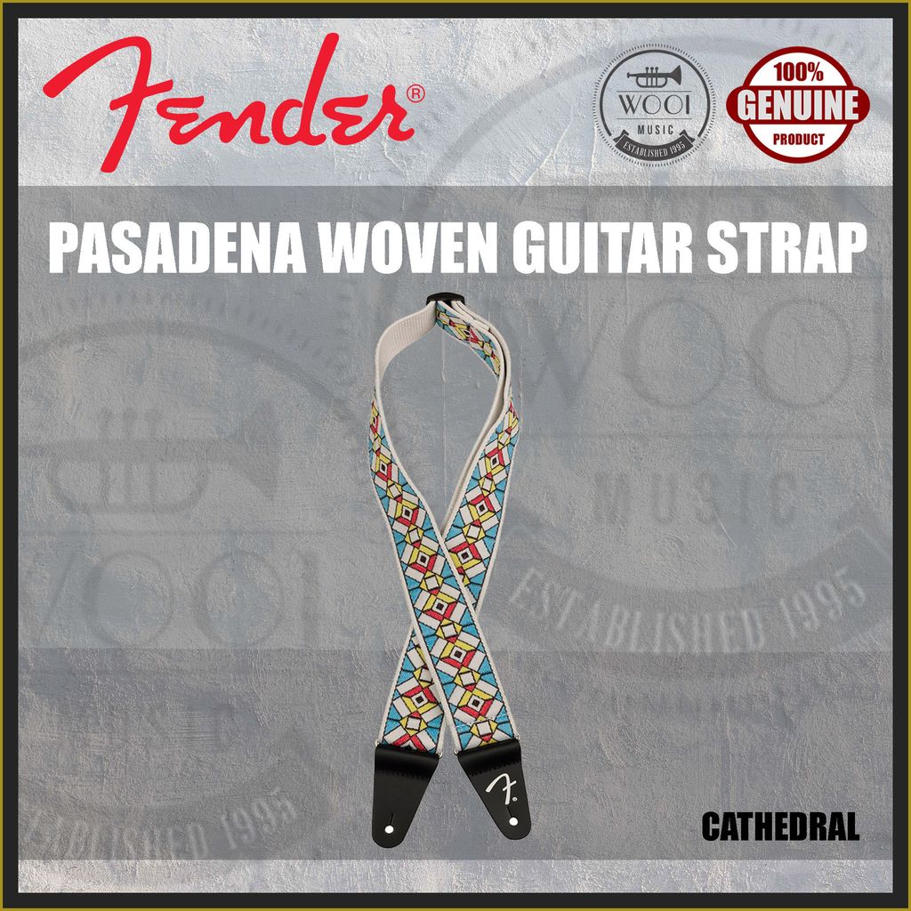 Fender Pasadena Woven Guitar Strap -Cathedral - CP