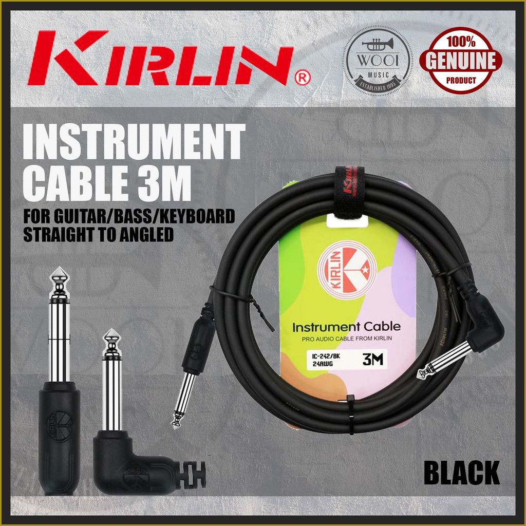 KIRLIN CABLE 3M BK - CP