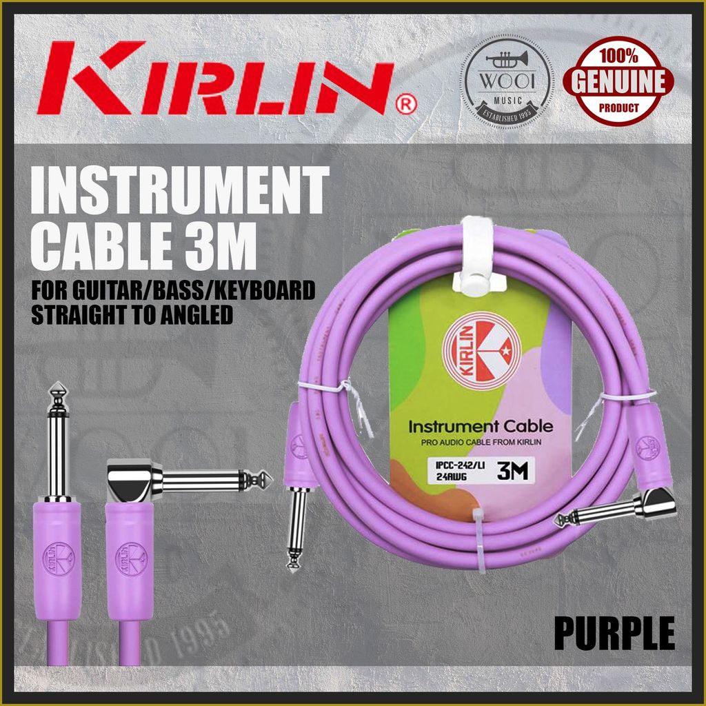 KIRLIN CABLE 3M PURPLE - CP