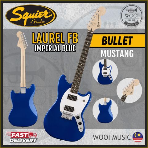 Squier Bullet Mustang HH - Imperial Blue - CP