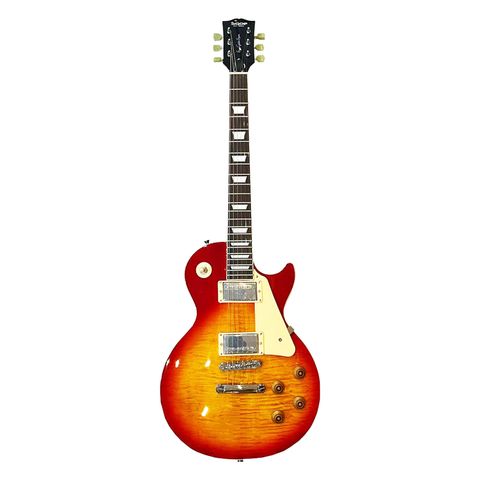 SQOE ELECTRIC GUITARS - SELP300 -CHERRYBURST-1