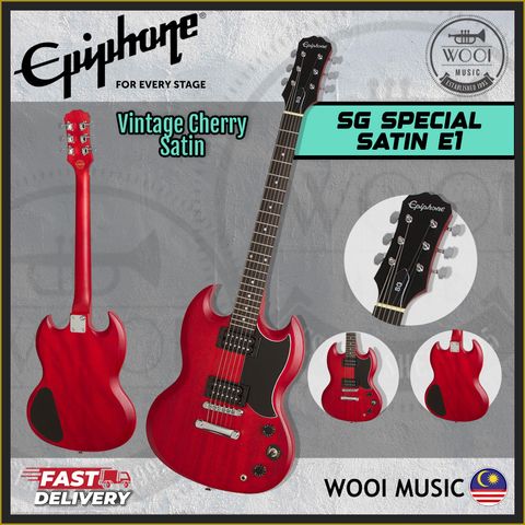 Epiphone SG Special Satin E1-Vintage Cherry Satin-CP