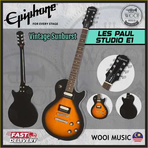 Epiphone Les Paul Studio E1 - Vintage Sunburst-CP